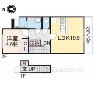 LeCiel【2階】の間取り