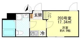 ポタッシュ川崎大師【2階】の間取り