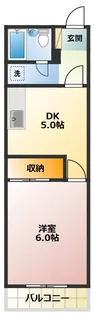グリーンヒル【3階】の間取り