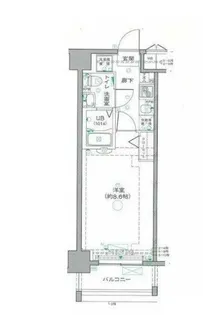 グランフォース北綾瀬【5階】の間取り