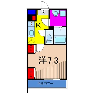リブリ・ピエトラ・リッタ【1階】の間取り