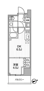 ディームス蔵前Residence【3階】の間取り