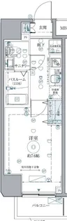 クレヴィスタ西巣鴨【9階】の間取り