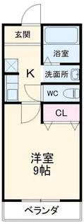 ゴルフランド【2階】の間取り