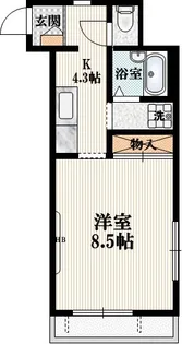 レジデンス祥【2階】の間取り