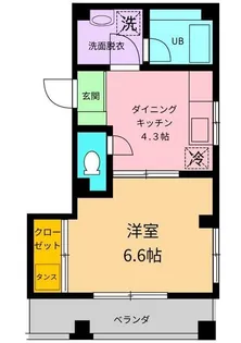 笹倉ビル【2階】の間取り