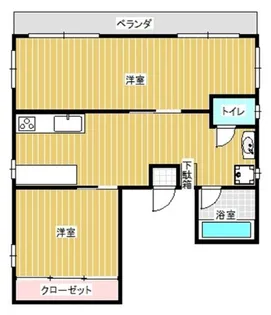 ラ・シティおもろ(R)【6階】の間取り