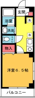 WAVE湘南【2階】の間取り