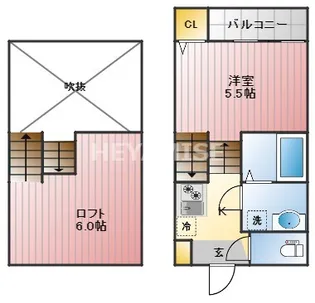 modern palazzo 住吉EMA1【1階】の間取り