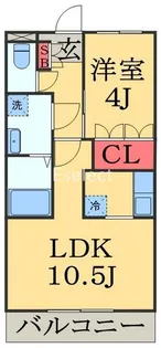 ウィルマルカ【3階】の間取り