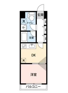マイナビSTAY二子多摩川レジデンス【6階】の間取り