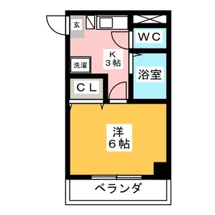 グランドール【3階】の間取り