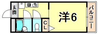 ハイツコンフォート【2階】の間取り