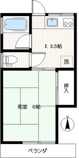 第IIハイム今野【2階】の間取り