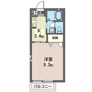 ピュアシャトレ【2階】の間取り