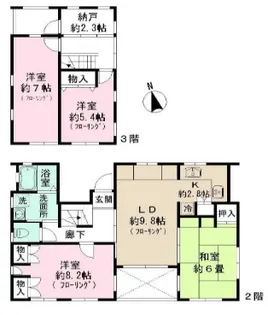 K・M Garten【1階】の間取り