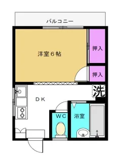 B・H根岸【3階】の間取り