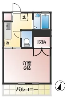 パークサイド駒沢B棟【1階】の間取り