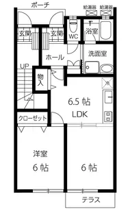 パークヒルズ【1階】の間取り