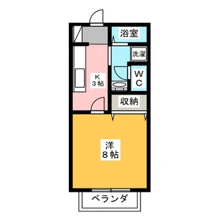 サン・friends E【1階】の間取り