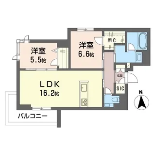 ハレ アネラ【4階】の間取り