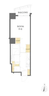 外苑前★新築賃貸マンション【6階】の間取り