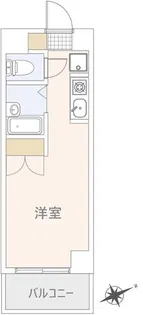 パークサイド石坂【2階】の間取り