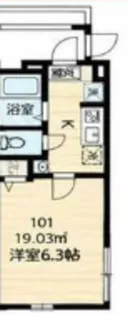 フィオーネ北千住II【1階】の間取り