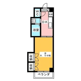 エンブル・ステージ【6階】の間取り