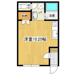 サンクレストハイツB【1階】の間取り