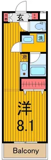 マルホンビル【4階】の間取り