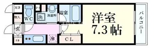 ベラジオ堀川今出川II【4階】の間取り