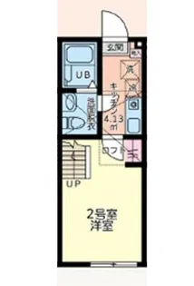 エバーグラス厚木【2階】の間取り