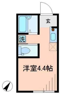 エルプレミア梅島【1階】の間取り