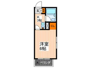 山口ビル【3階】の間取り