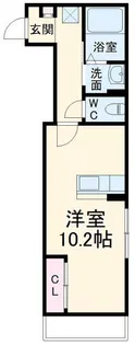 パルテノンF【1階】の間取り