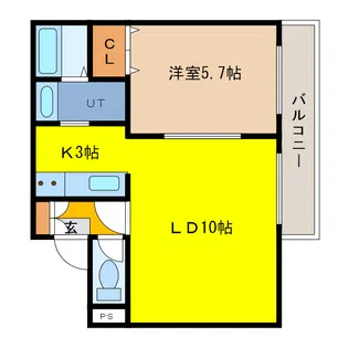 エアリア【3階】の間取り