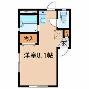 メゾンはるの【2階】の間取り