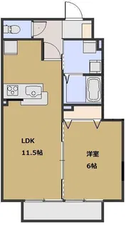グランテスタ【2階】の間取り