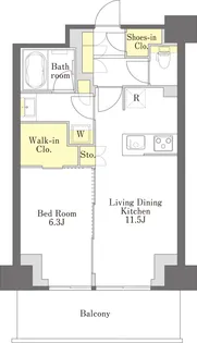 プライムメゾン江古田の杜イースト【8階】の間取り