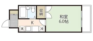 ピアーチェ住吉【6階】の間取り