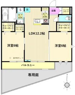 ティル・ナ・ノーグ【1階】の間取り