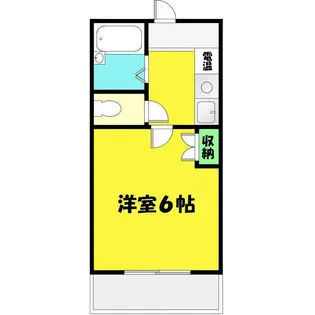 エムロード蒲生【6階】の間取り