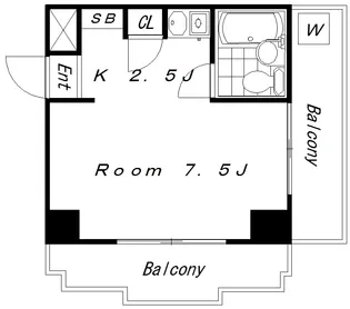 メゾンあずみ野【2階】の間取り