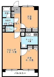 コーポ聖光園【4階】の間取り