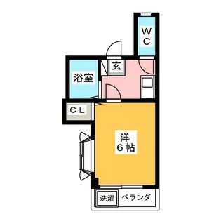 カーサ23【3階】の間取り