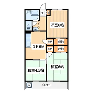 グリーンアートイノウエ【3階】の間取り