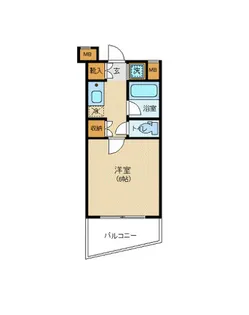 ジェイパークステーション田町【2階】の間取り