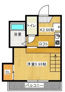 カサベルデ・アカシア【3階】の間取り