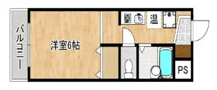 1Kの間取り画像